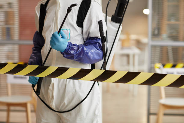Professional Trauma Scene Cleanup technician working in Umatilla, FL